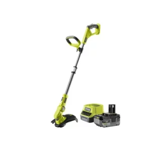 Pack RYOBI coupe bordure - dresse bordure 18V OnePlus OLT1832 - 1 batterie 4.0Ah - 1 chargeur rapide 2.0 Ah RC18120-140X